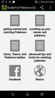 Guide for Pokemon Go Screenshot 3