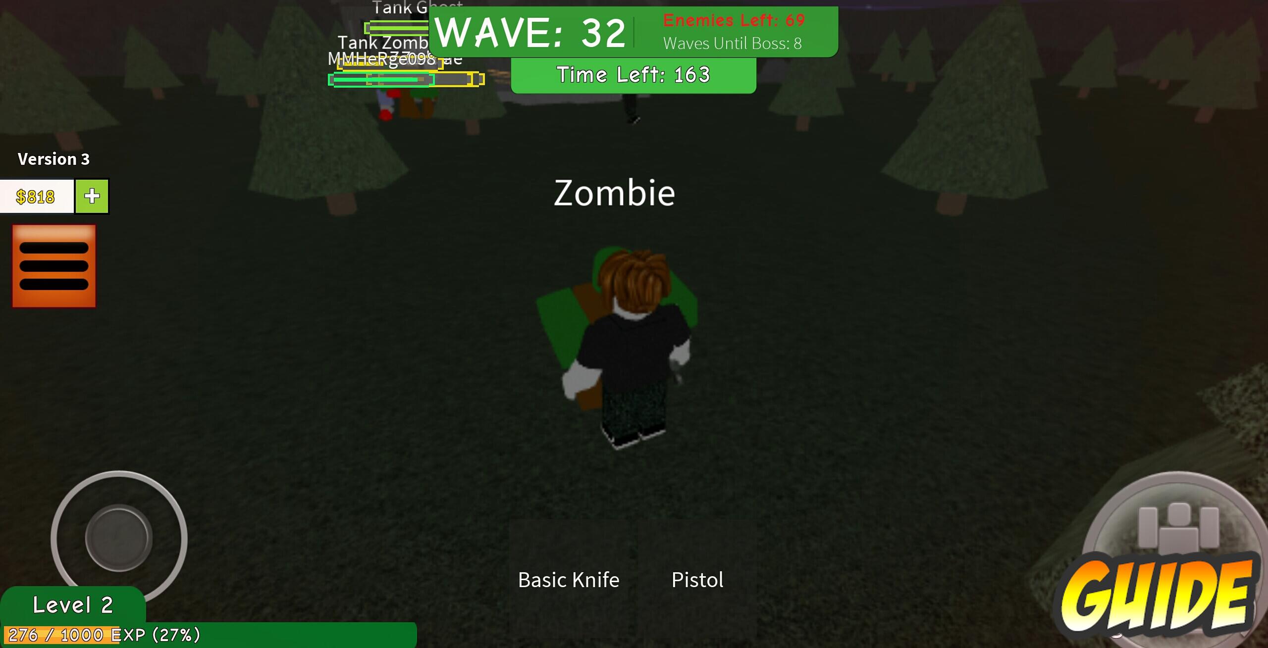 Guide Zombie Attack Roblox For Android Apk Download - roblox zombie attack part 1