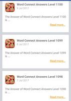 Word Connect Answers Plakat