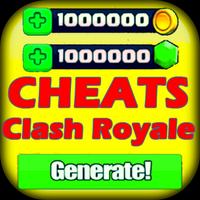Cheats For Clash Royale Affiche