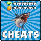 Cheats Hungry Shark Evolution Zeichen