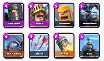 1 Schermata Guida Deck Clash Royale