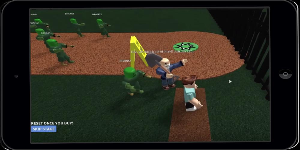 Roblox Zombie Guide Tips For Android Apk Download - zombie leg roblox