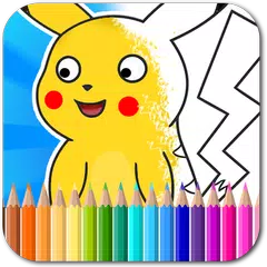 download Pokemon coloring pages for kids - Coloring Pokemon APK
