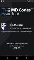 MD CODES Tour Allergan DUBAI پوسٹر