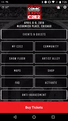 C2E2 アプリダウンロード