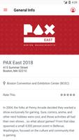 PAX East Mobile App capture d'écran 1