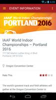 IAAF World Indoor Championship poster