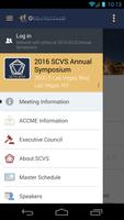 2016 SCVS Annual Symposium الملصق