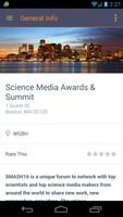 Science Media Awards & Summit capture d'écran 2