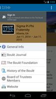Sigma Pi Phi Fraternity poster