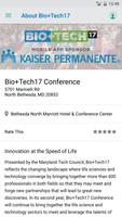 MD Tech Council Bio+Tech17 скриншот 1