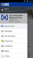 2014 ANS Winter Meeting & Expo Affiche