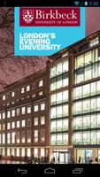 Birkbeck, University of London poster