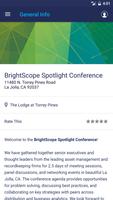 BrightScope Spotlight Conf. スクリーンショット 2