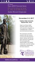TAMUS Pathways Symposium Plakat