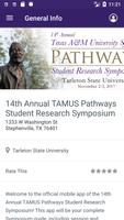 TAMUS Pathways Symposium capture d'écran 1