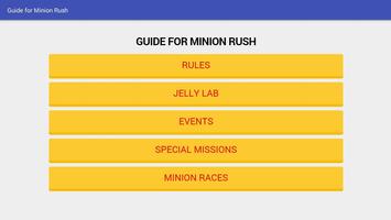 Guide for Minion Rush Affiche