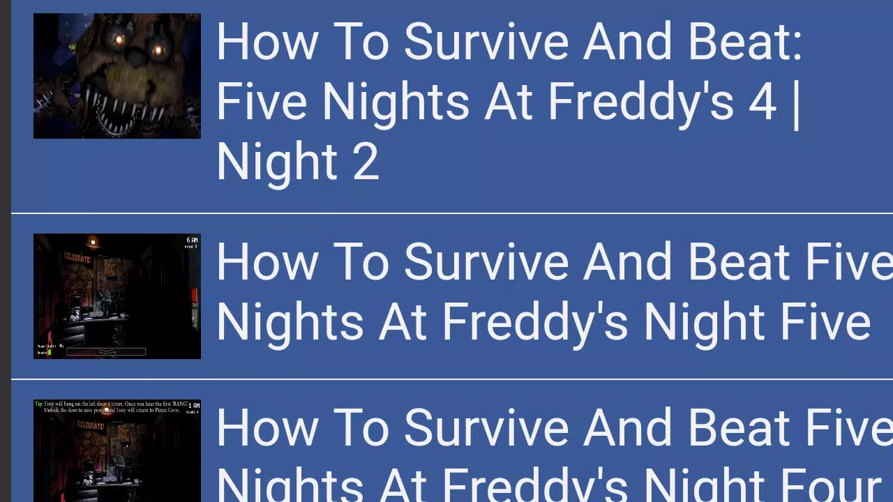 Guide:FNAF 2 APK for Android Download