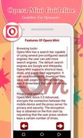 Guide for Opera Mini 海报