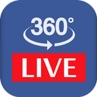 Guide for facebook live 360 icône