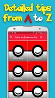 Guide for Pokémon Go poster