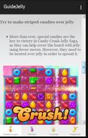 Guide Candy Crush Jelly Tips captura de pantalla 1