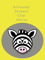 Animated Stickers Chat Advise скриншот 2