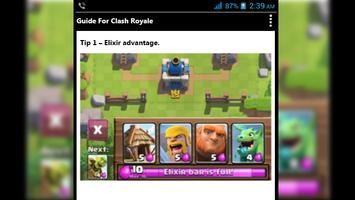 Guide For Clash Royale Affiche