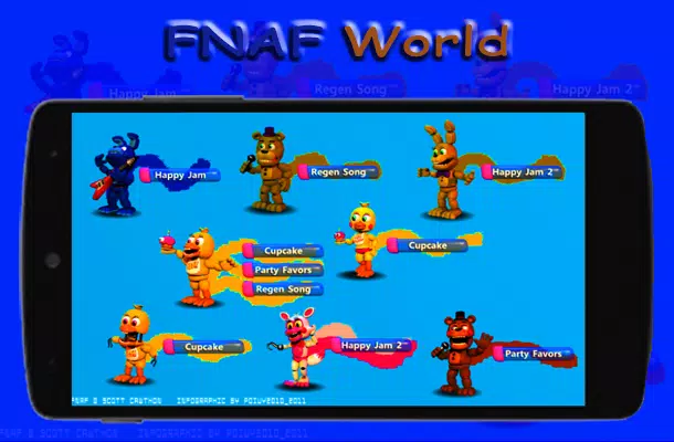 newtips FNAF WORLD (FIVE NIGHTS AT FREDDY'S WORLD) APK + Mod for