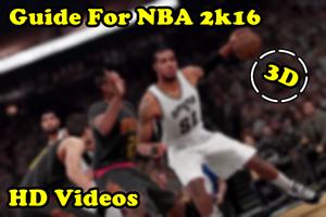 Guide For NBA 2K16  VR 360° HD Affiche