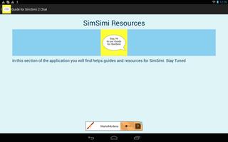 Guide for SimSimi 2 Chat 截图 2