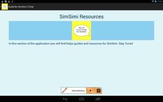 Guide for SimSimi 2 Chat screenshot 2