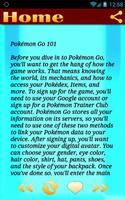 برنامه‌نما Guide For Pokemon Go New عکس از صفحه
