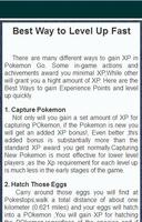 Guide for Pokemon Go captura de pantalla 3