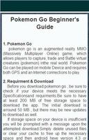 Guide for Pokemon Go تصوير الشاشة 2