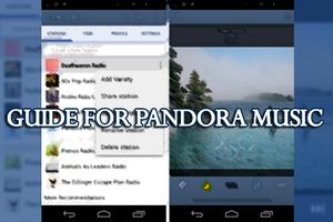 Guide for Pandora Music Affiche
