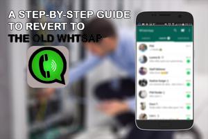 Guide For WhatsApp Old Version Affiche
