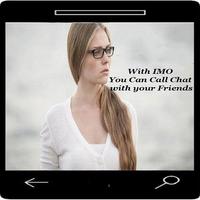 New imo free video calls and chat imo 2017 Tips Plakat