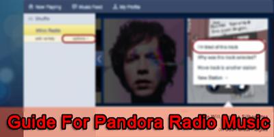 Guide For Pandora Radio Music الملصق