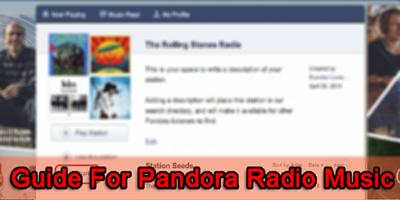 Guide For Pandora Radio Music تصوير الشاشة 2