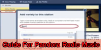 Guide For Pandora Radio Music تصوير الشاشة 3