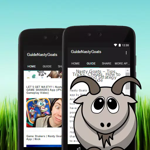 Nasty Goats – a Game Shakers App by Nickelodeon