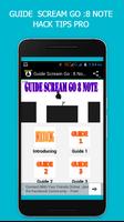 GUIDE SCREAM GO : 8 NOTE TIPS Plakat