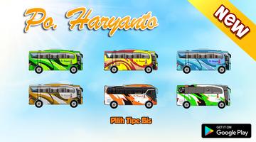 PO Haryanto Bus Simulator 2016 Affiche
