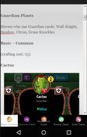 Guide Plants ZombiesPlant Card capture d'écran 1