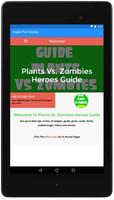 Guide For PvZ Heroes Affiche