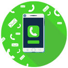 Video Calls Guide for whatsapp أيقونة