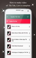 Guide Tik Tok الملصق