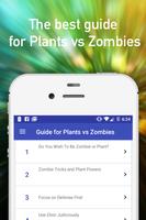 Guide for Plants vs Zombies الملصق